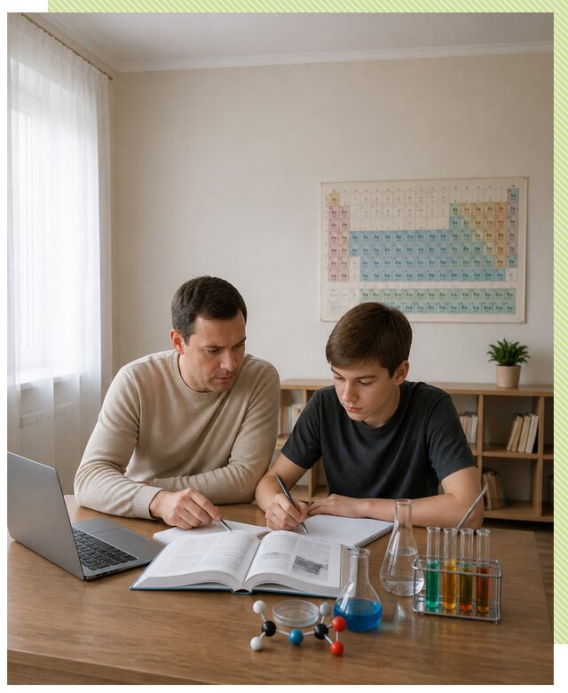 Репетитор по химии 8 класс в Бердске по цене от 1249 р. | Репетитор-Брд